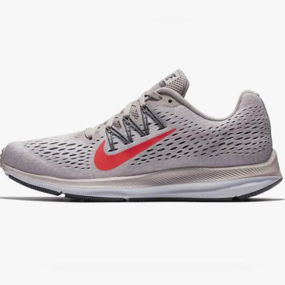 Nike Gray and Pink Athletic Sneakers